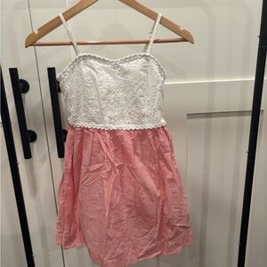 Lilly Pulitzer Girl’s Pink and White Dress